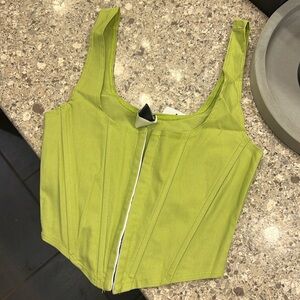 New! Windsor stretchy corset crop top